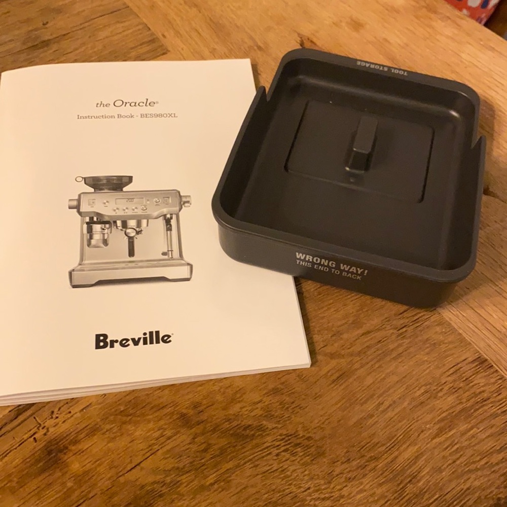 Breville Oracle Tool Storage Tray Brand New Never Used Breville Touch Barista M4